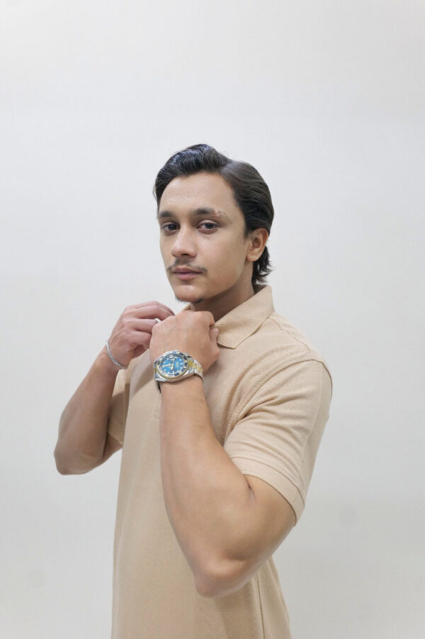 Popcorn Cream Polo - Image 4