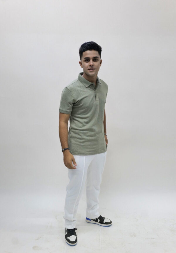 Popcorn Green Polo - Image 3