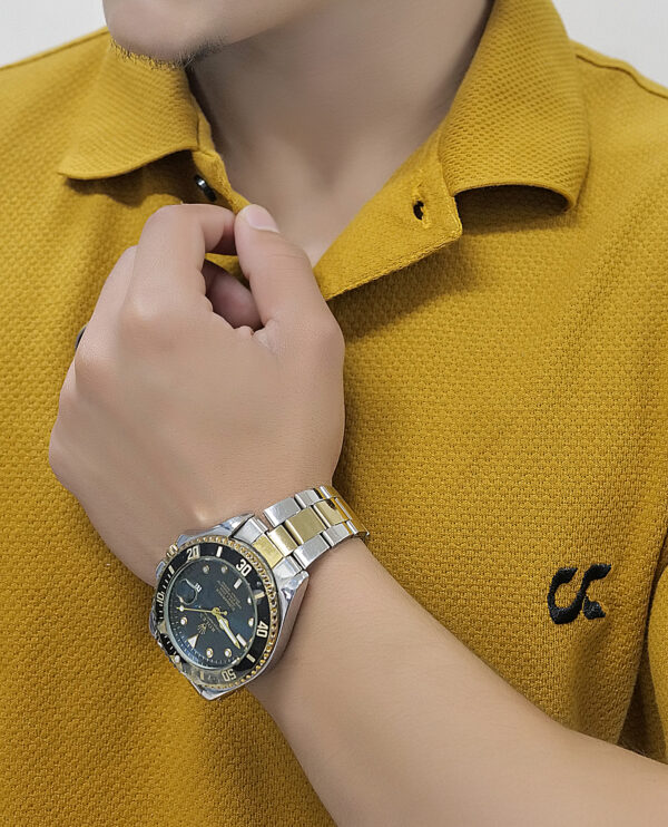 Popcorn Mustard Polo - Image 2