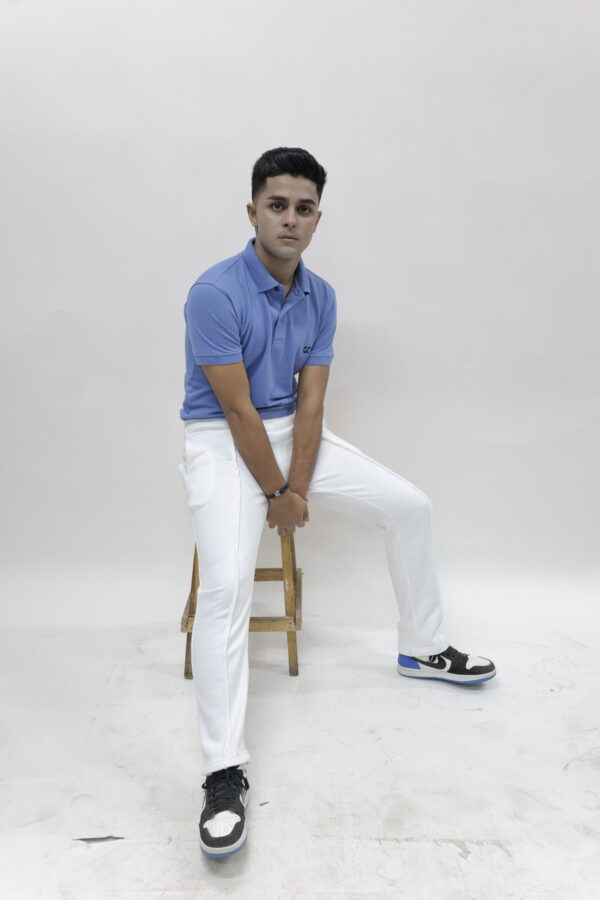 Popcorn Blue Polo - Image 3