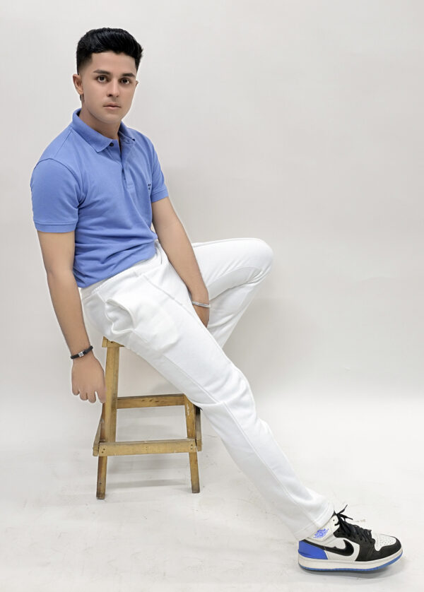 Popcorn Blue Polo