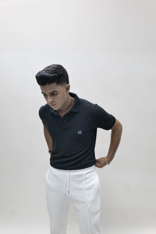 Popcorn Black Polo
