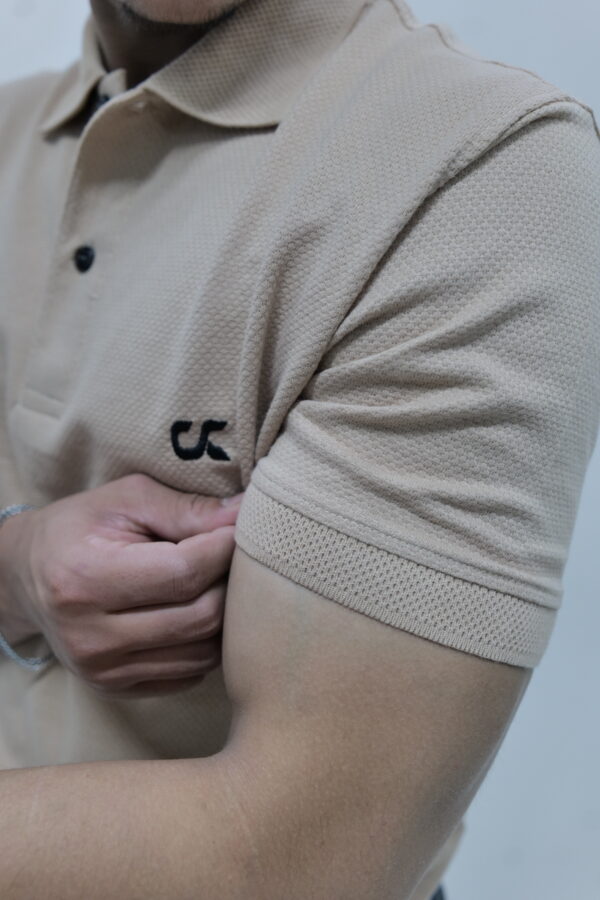 Popcorn Cream Polo - Image 2