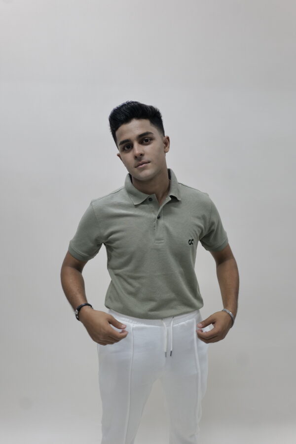 Popcorn Green Polo