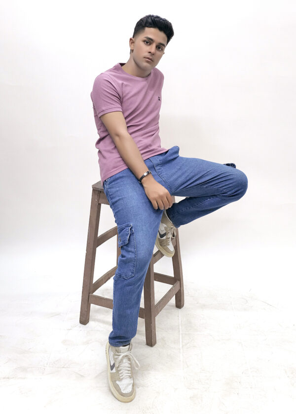 Popcorn Orchid T-shirt - Image 3