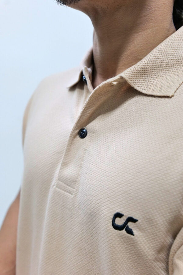 Popcorn Cream Polo - Image 3